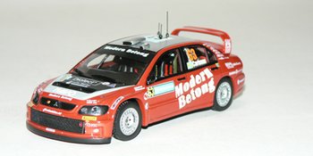 Mitsubishi Lancer WRC (Sweden Rally 2006) D.Carlsson-B.Holmstrand  IXO 1:43