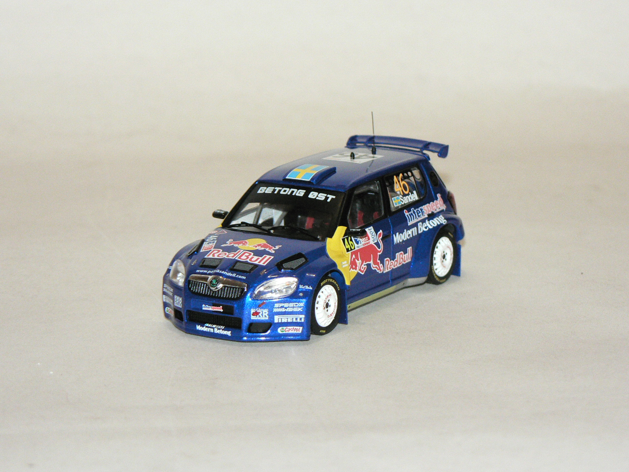 Skoda Fabia S2000 (Rally Norway (1st PWRC)   IXO 1:43