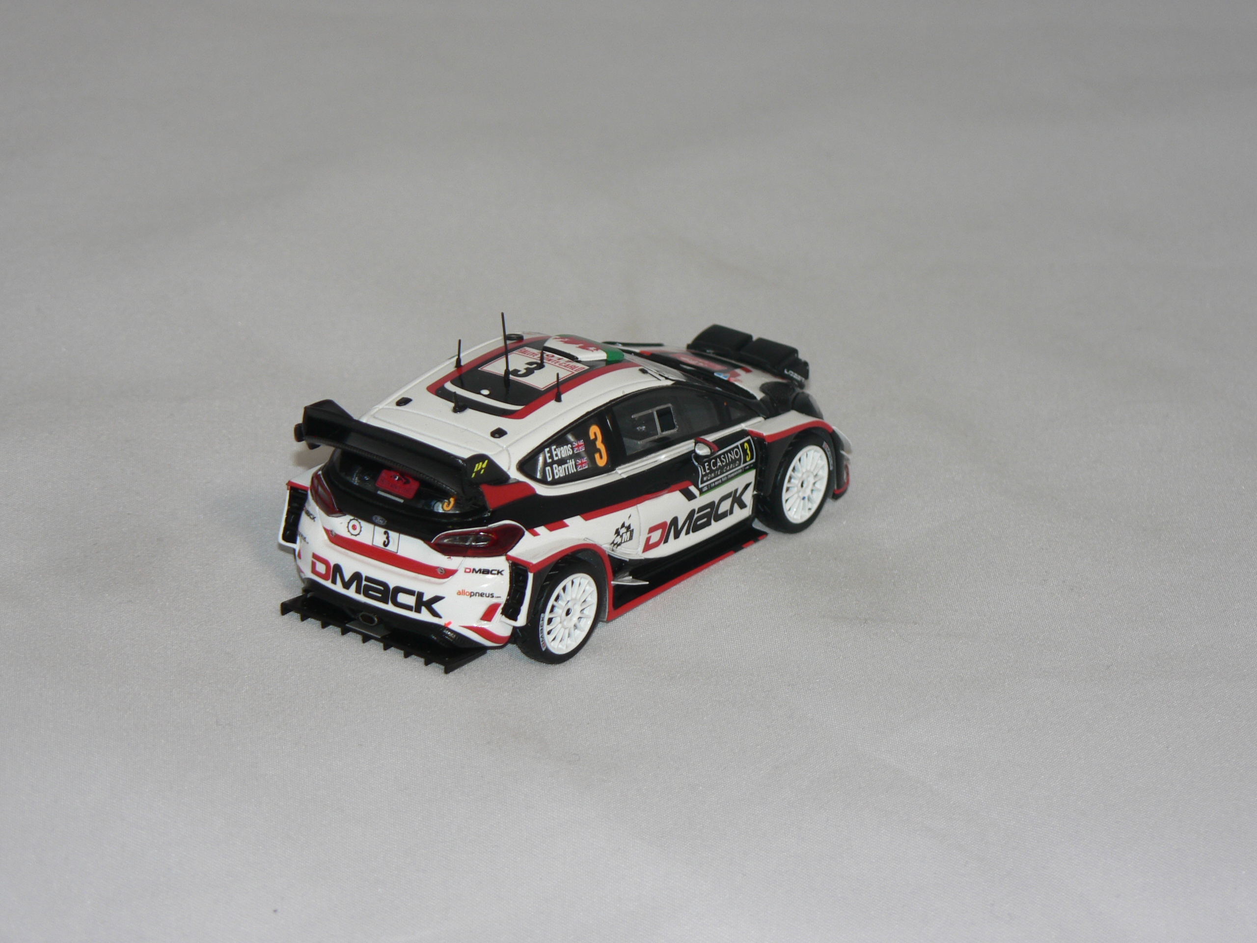Ford Fiesta RS WRC (Rally Monte Carlo  2017) E.Evans-D.Barritt  1:43 Spark - 2