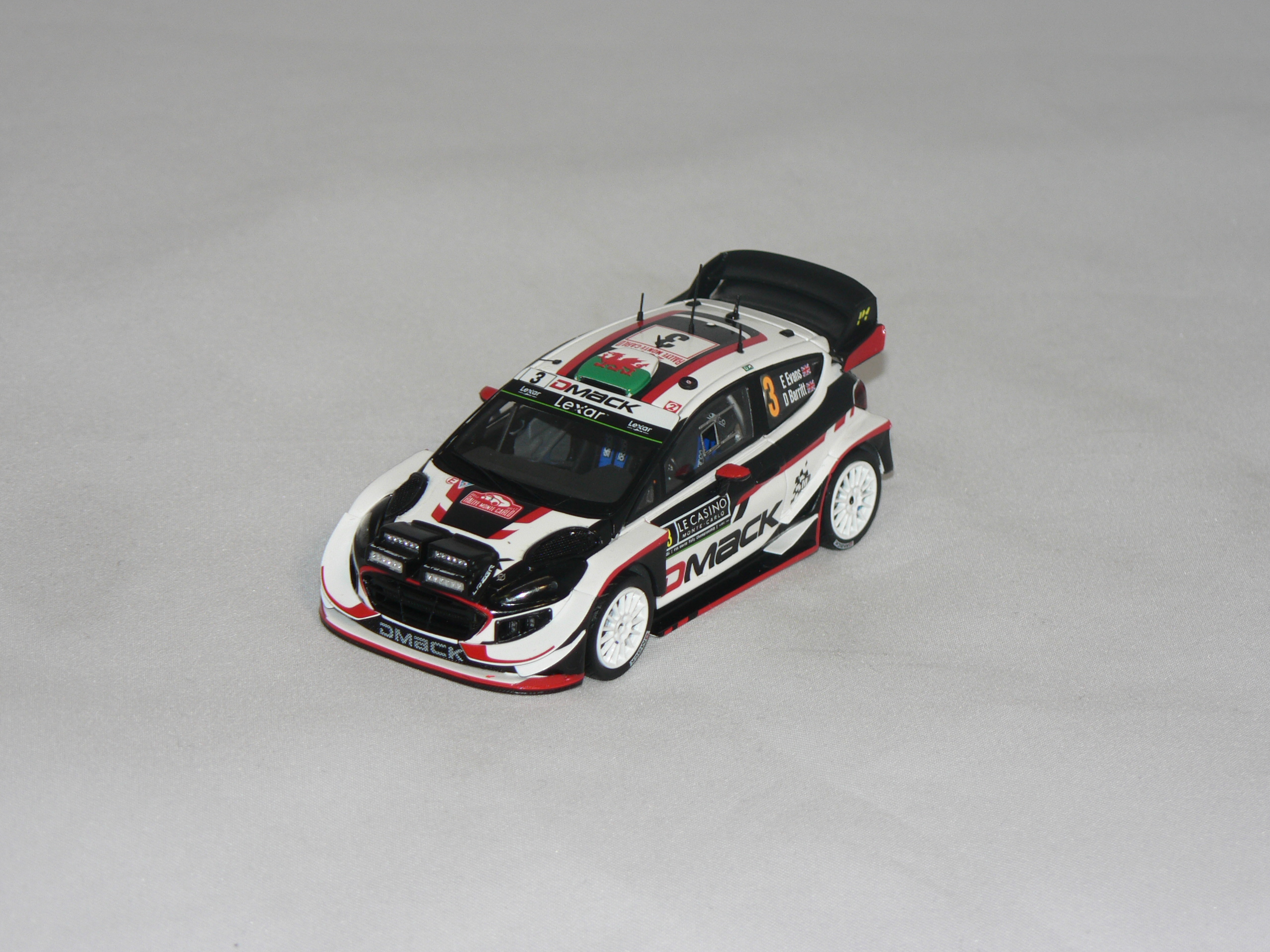 Ford Fiesta RS WRC (Rally Monte Carlo  2017) E.Evans-D.Barritt  1:43 Spark