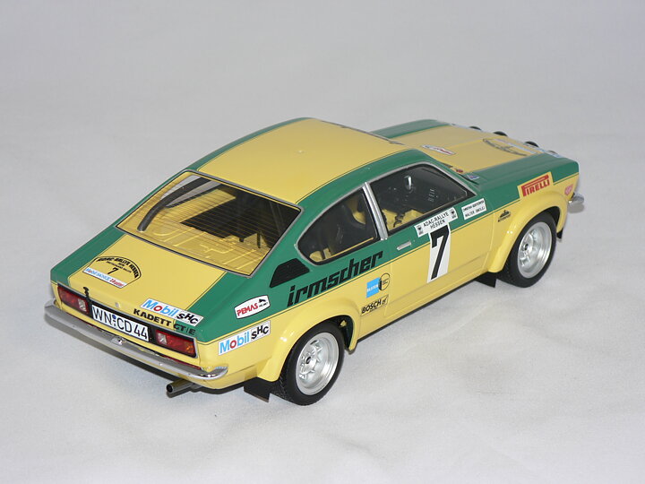 Opel Kadett C GT/E (ADAC Rally Hessen ERC 1976) W.Smolej-CH.Geistdörfer (INGET ÖPPNINGSBART)   1:18   Bos Models