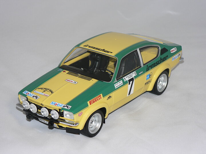 Opel Kadett C GT/E (ADAC Rally Hessen ERC 1976) W.Smolej-CH.Geistdörfer (INGET ÖPPNINGSBART)   1:18   Bos Models