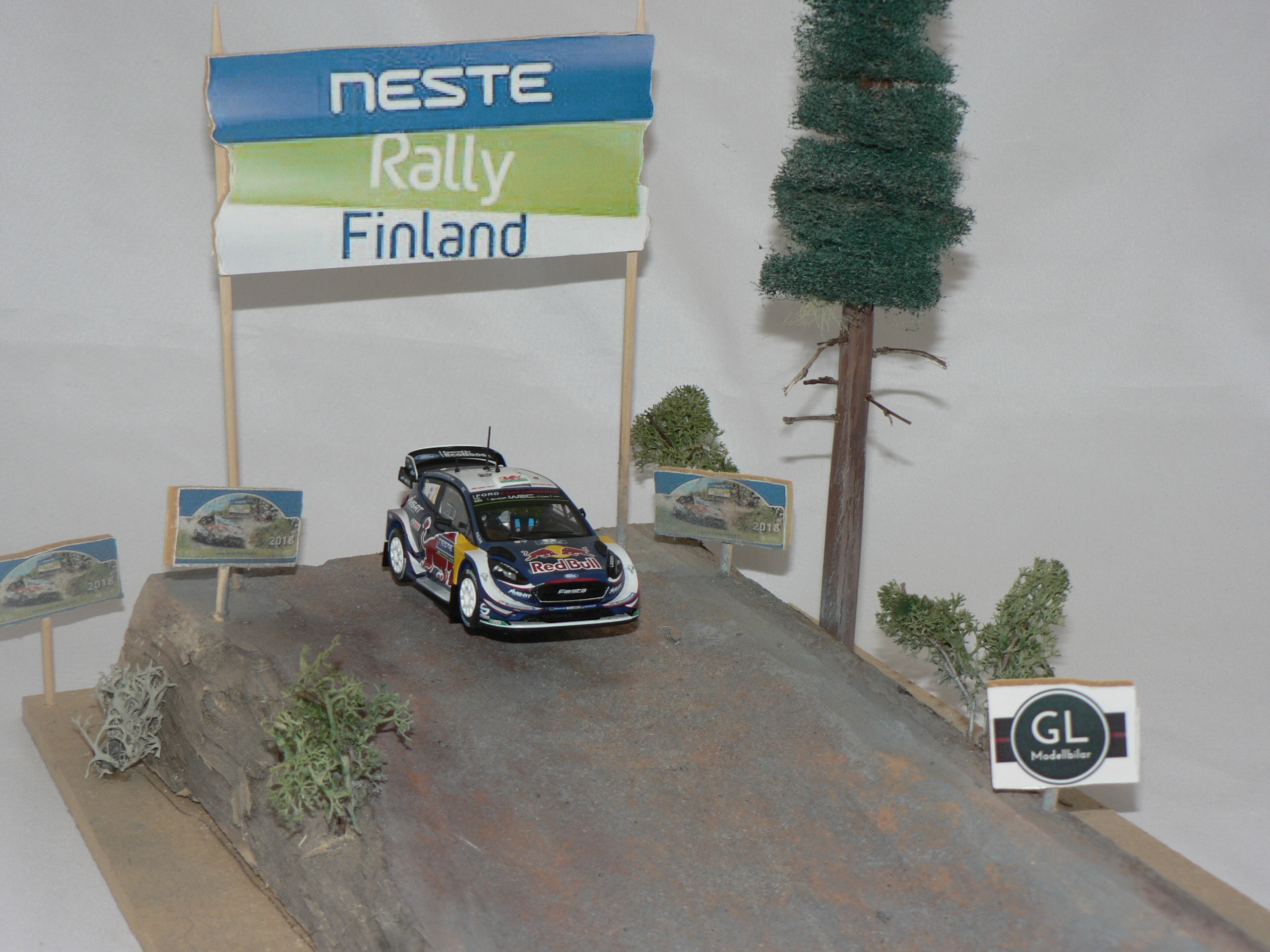 Ford Fiesta WRC 2018 #2 ( Rally Finland E.Evans/D.Barritt )  IXO 1:43 - 3