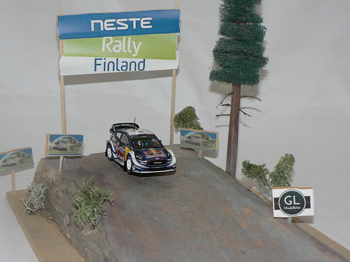 Ford Fiesta WRC 2018 #2 ( Rally Finland E.Evans/D.Barritt )  IXO 1:43