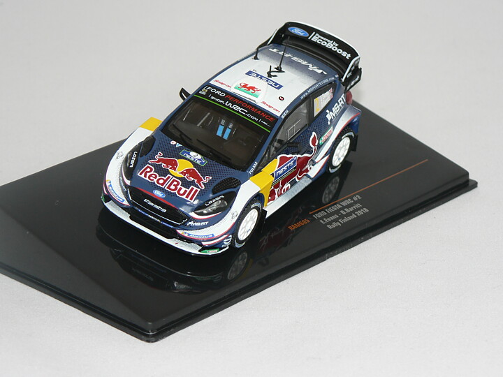 Ford Fiesta WRC 2018 #2 ( Rally Finland E.Evans/D.Barritt )  IXO 1:43