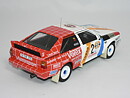 Audi Quattro (HUNSTRUCK RALLY 1984) H.Demuth-W.Lux (INGET ÖPPNINGSBART)  1:18  Ixo