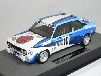Fiat 131 Abarth (Winner Monte Carlo Rally 1980) W.Röhrl-CH.Geistdörfer (INGET ÖPPNINGSBART) LIMITED EDITION 500pcs  1:18  Top Marques