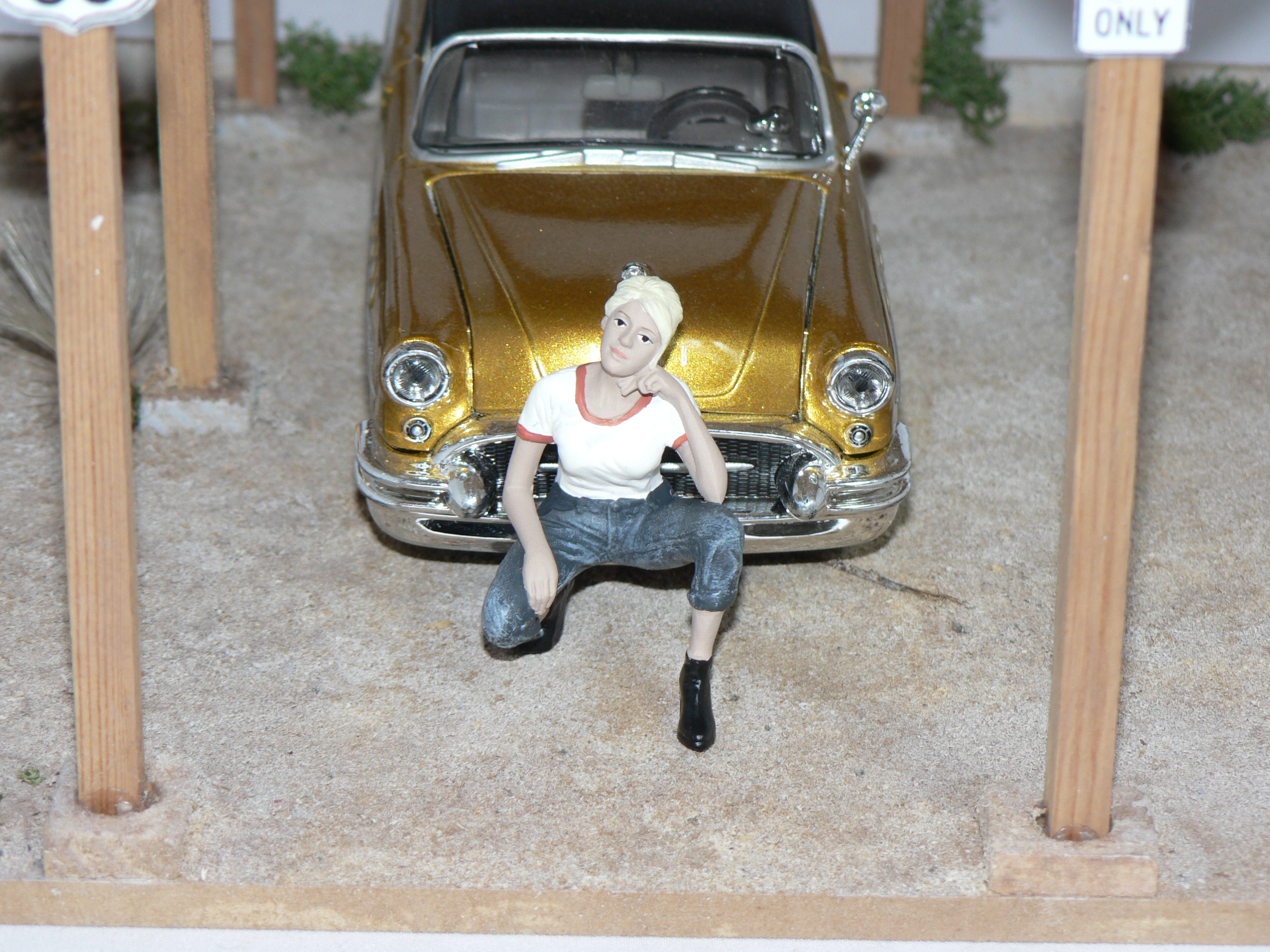 Figur 1:24  Michelle  American Diorama