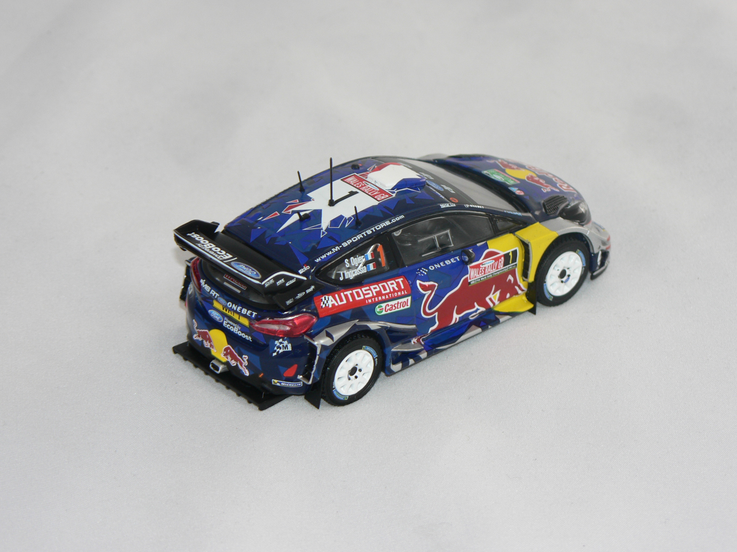 Ford Fiesta  WRC Wales Rally GB 2017) S.Ogier-J.Lngrassia  IXO 1:43 - 2