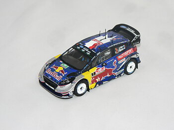 Ford Fiesta  WRC Wales Rally GB 2017) S.Ogier-J.Lngrassia  IXO 1:43