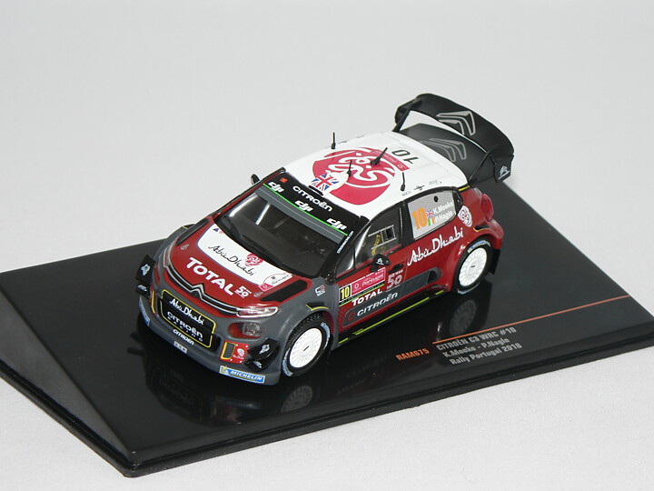 Citroen C3 WRC (Rally Portugal 2018) K.Meeke-P.Nagle  IXO 1:43