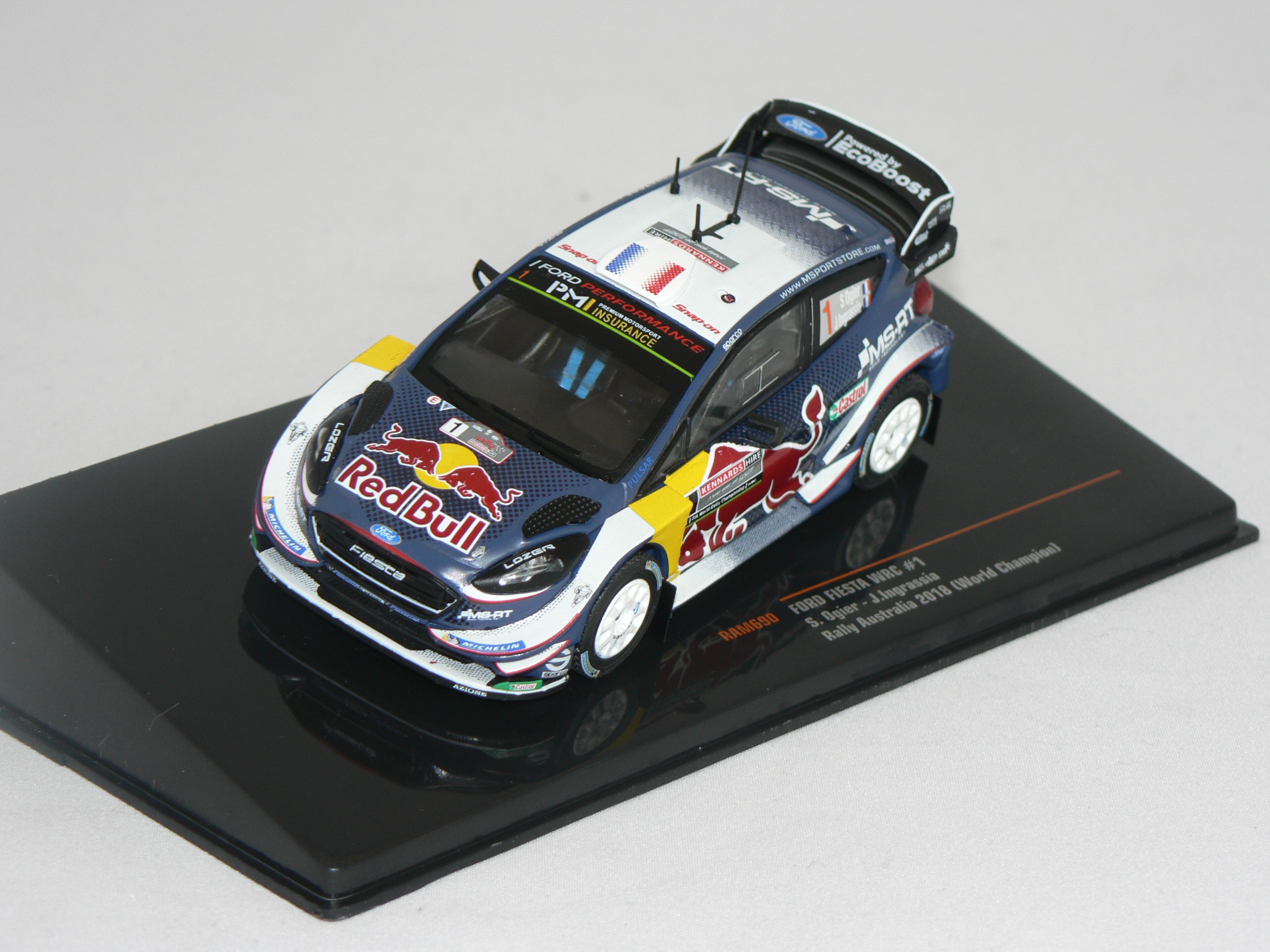 Ford Fiesta WRC 2018 #1 ( Rally Australien S.Ogier/J.Ingrassia )  1:43  IXO