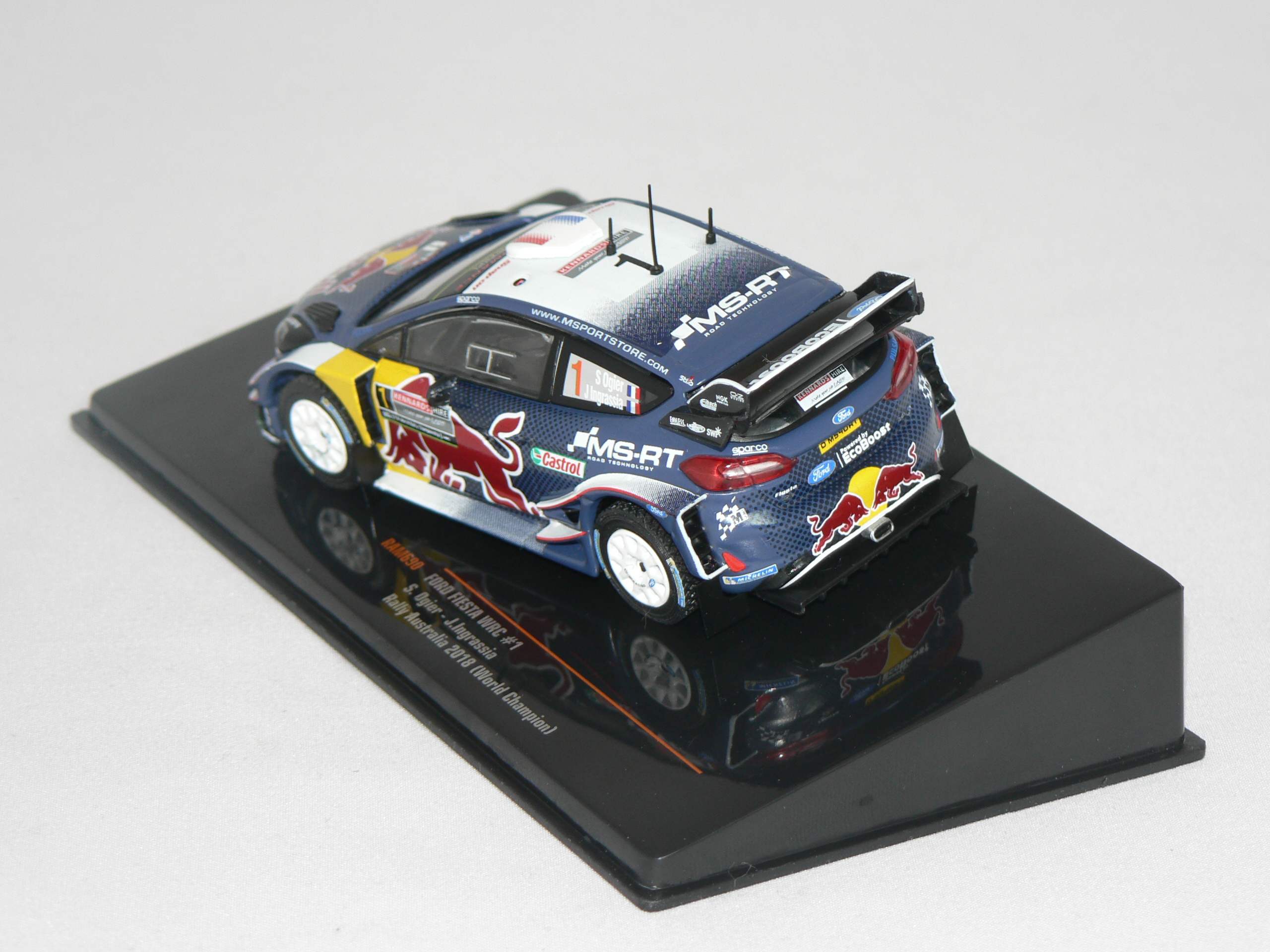 Ford Fiesta WRC 2018 #1 ( Rally Australien S.Ogier/J.Ingrassia )  1:43  IXO - 2