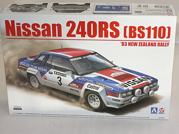 Nissan 240RS (New Zealand Rally 1983) T.Salonen-S.Harjanne " Plastbyggsats"  1:24  Aoshima