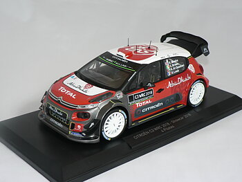 Citroen C3 WRC 2018 (Showcar 4 Pilotes 2018)   1:18  Norev