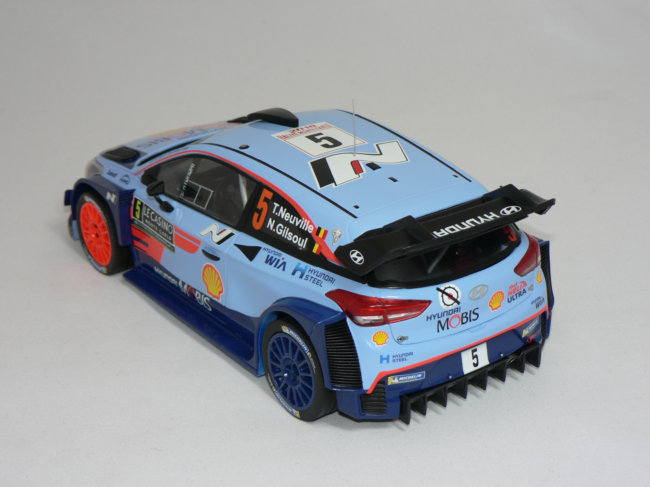 Hyundai i 20  #5 ( T.Neuville/ N.Gilsoul Rally Monte Carlo 2018 )  1:18  Ixo - 2