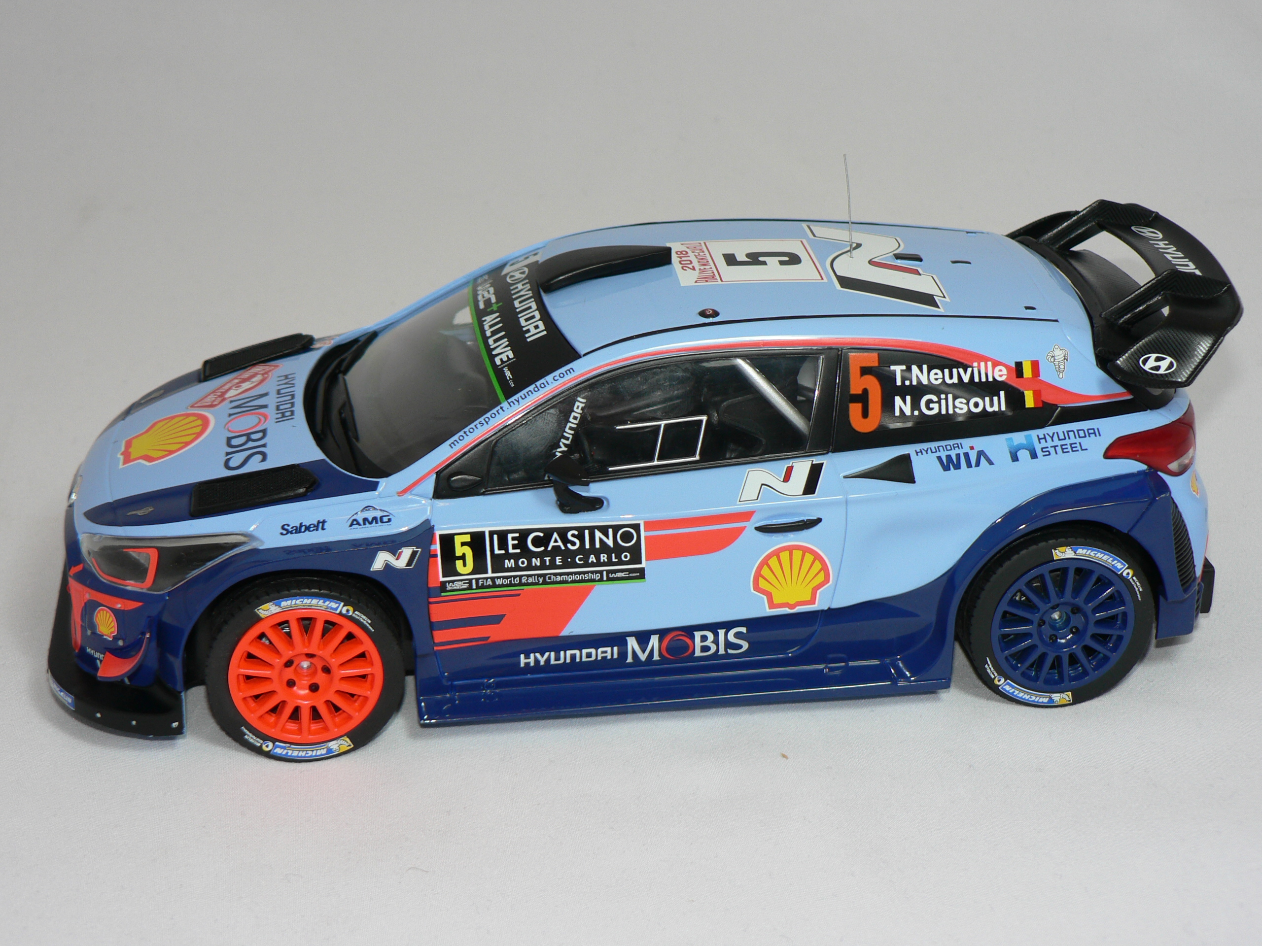 Hyundai i 20  #5 ( T.Neuville/ N.Gilsoul Rally Monte Carlo 2018 )  1:18  Ixo - 3