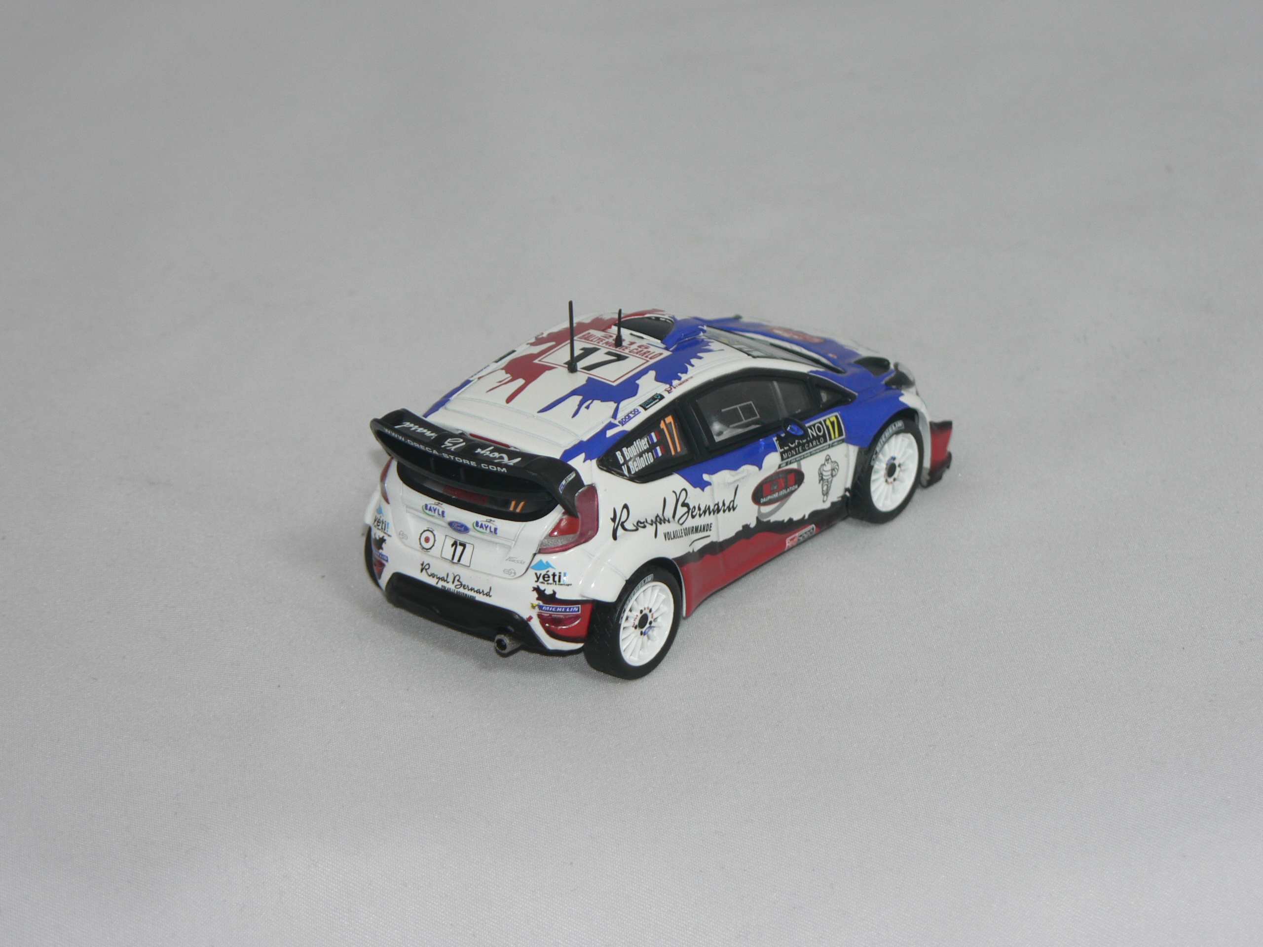 Ford Fiesta RS WRC (Monte Carlo Rally 2016) B.Bouffier-V.Bellotto  IXO 1:43 - 2