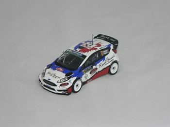 Ford Fiesta RS WRC (Monte Carlo Rally 2016) B.Bouffier-V.Bellotto  IXO 1:43