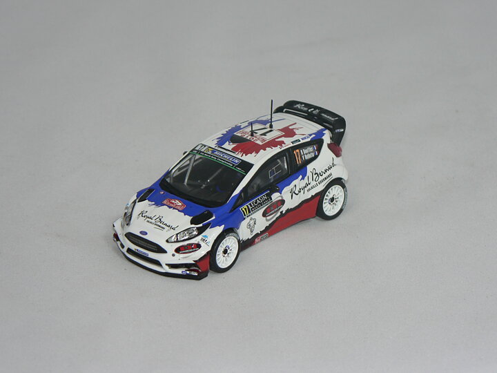 Ford Fiesta RS WRC (Monte Carlo Rally 2016) B.Bouffier-V.Bellotto  IXO 1:43