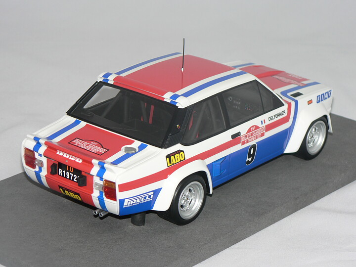 Fiat 131 Abarth (Winner San Remo Rally 1977) J.C.Andruet-C.Delferrier (INGET ÖPPNINGSBART)  1:18  Top Marques