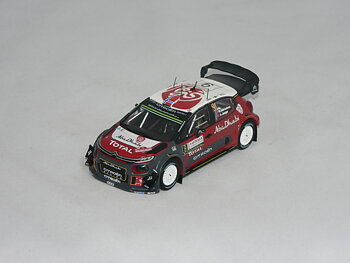 Citroen C3 WRC (Rally Sardegna 2017) A.Mikkelse-A.Synnevaag  IXO 1:43