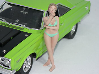 Figur  1:18  (Bikini Girl  "Augusti") BIL INGÅR EJ
