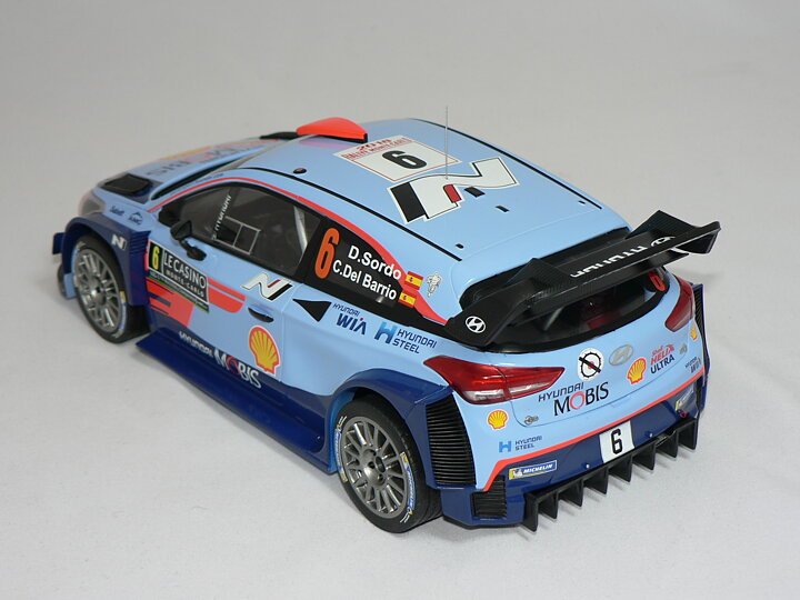 Hyundai i 20  #6 ( D.Sordo /C.Del Barrio Rally Monte Carlo 2018 ) Skala 1:18  1:18  Ixo