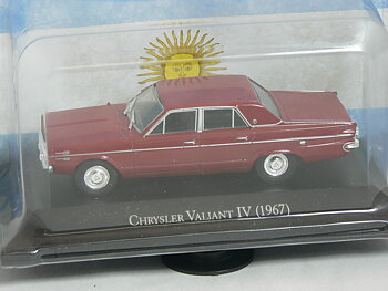 Chrysler Valliant  Mörk Röd 1967  1:43 Atlas