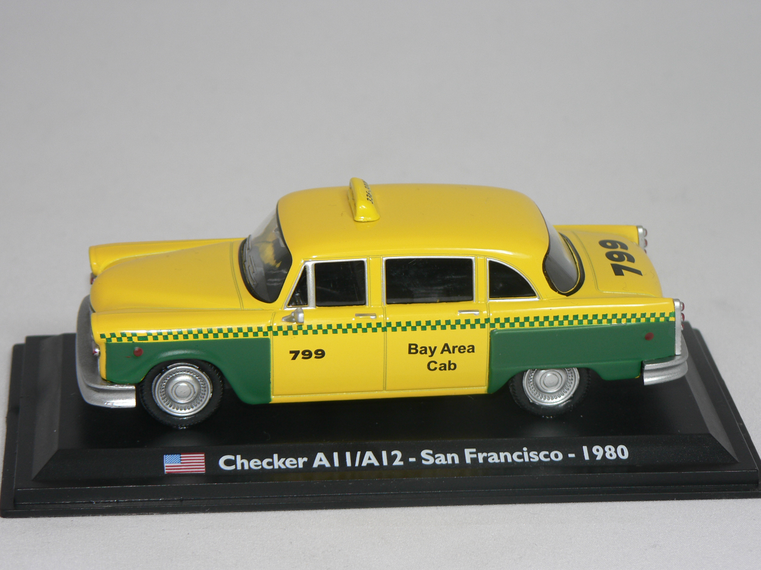 Checker A11 ( San Francisco Taxi 1980 )  1:43  Atlas - 3