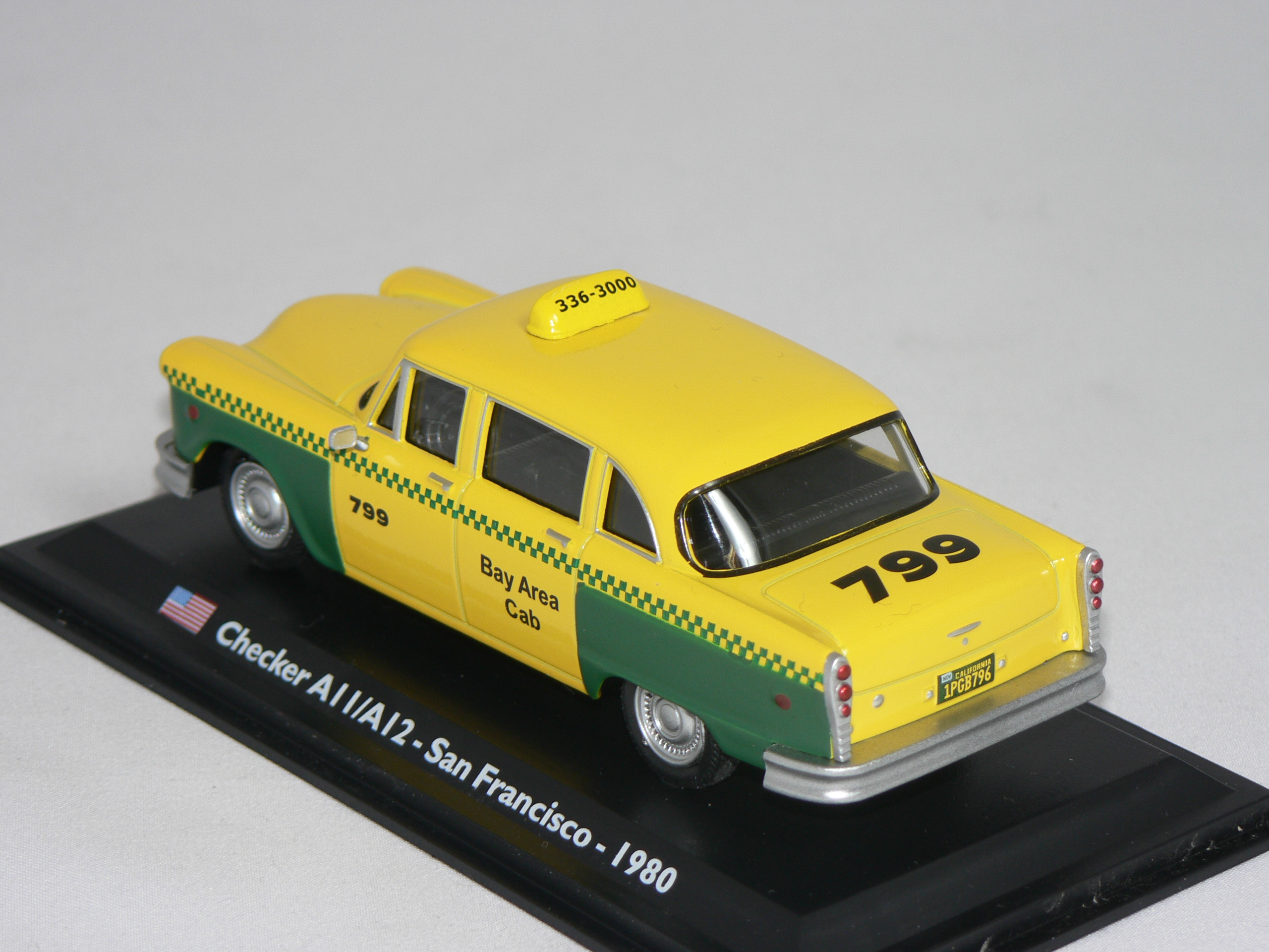 Checker A11 ( San Francisco Taxi 1980 )  1:43  Atlas - 2