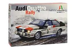 Audi Quattro 1981 H Mikkola/A Hertz Montecarlo  plastbyggsats  1:24  Italeri