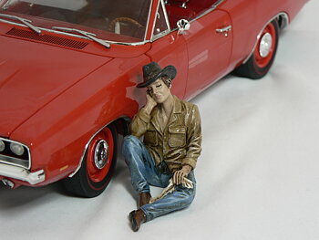 Figur 1:18 (THE WESTERN STYLE IV) BIL INGÅR EJ  American Diorama