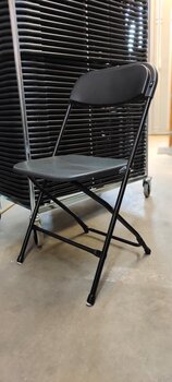 Folding chairs with trolley - 50 pcs