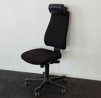 Office chair, Kinnarps 8000 Synchrone with headrest