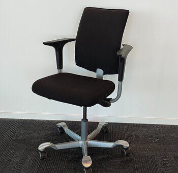 Office chair, HÅG H09 - Black - With and without armrests