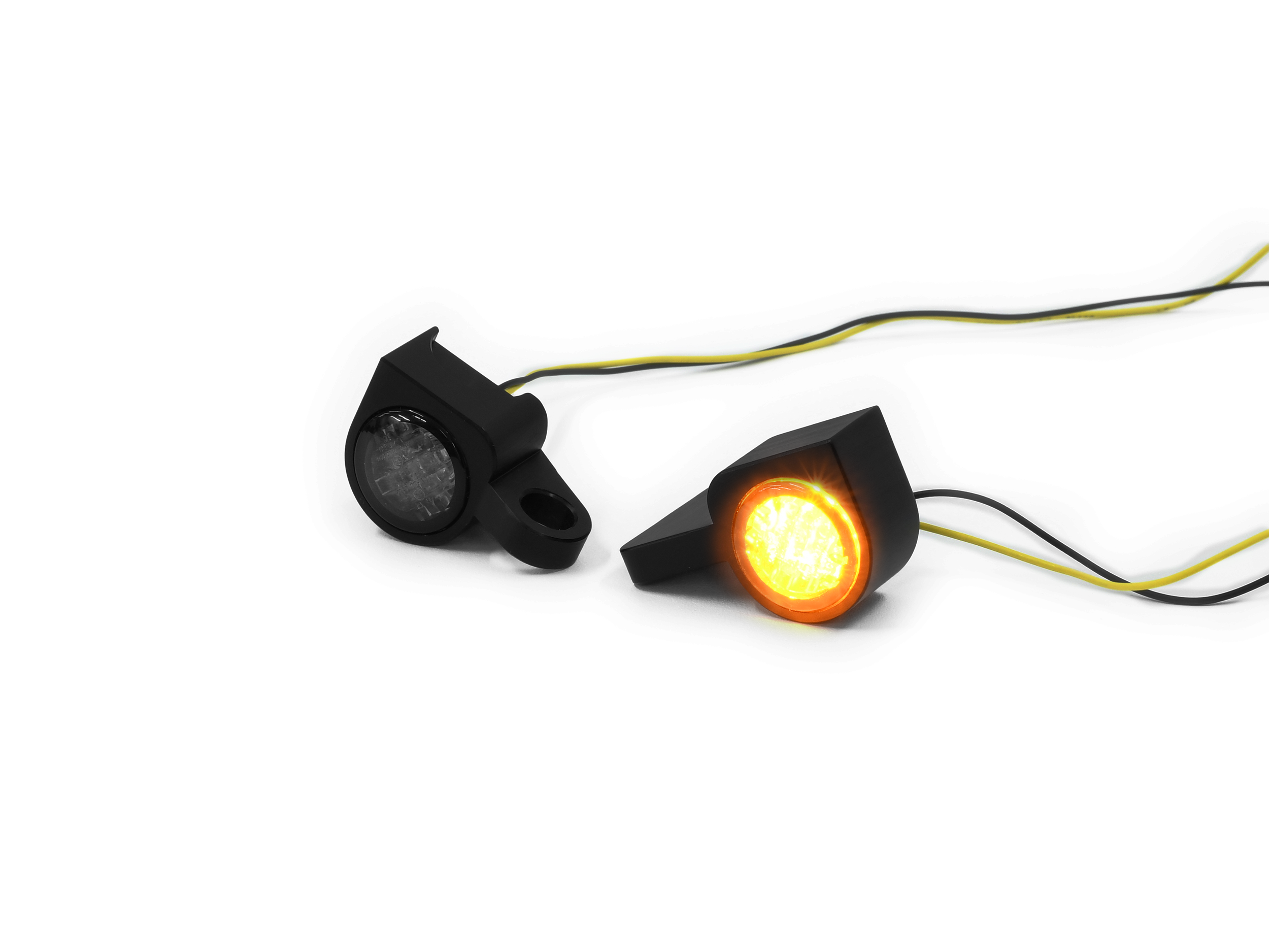 Ledblinkers för styre Harley Dyna m.fl. Typ 4 - 3