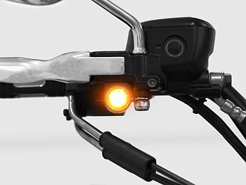 Ledblinkers för styre Harley Softail 15- m.fl Typ 4