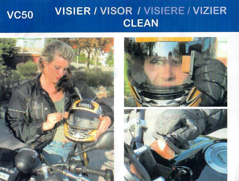 Visirrengörare VC50
