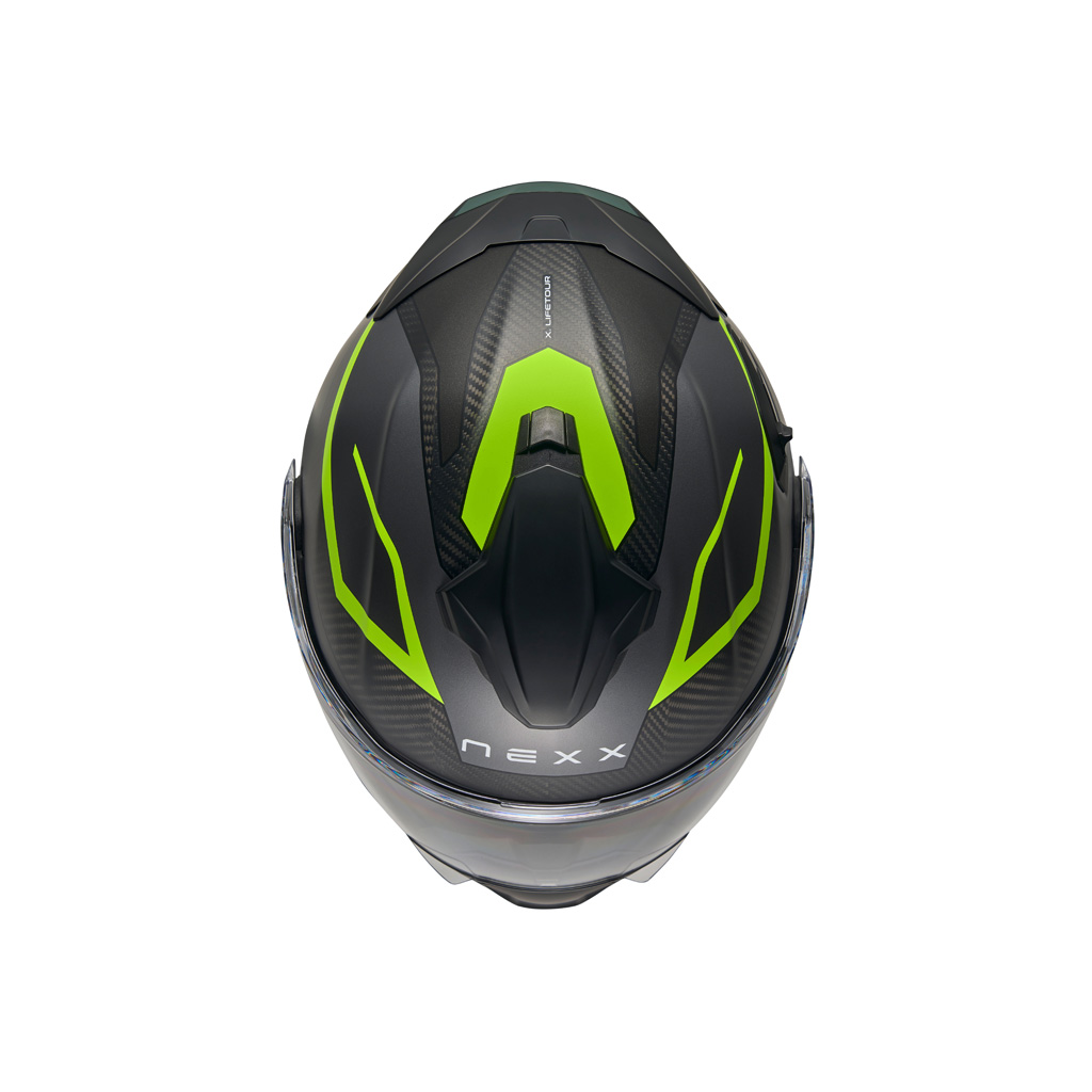 X.Lifetour Pro Mile Carbon - Nexx - Grå/neon, Medium (57-58) - 5