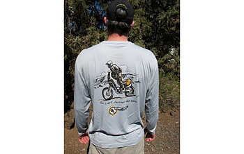 Tech shirt Go Light. Go Fast. Go Far. - Giant Loop