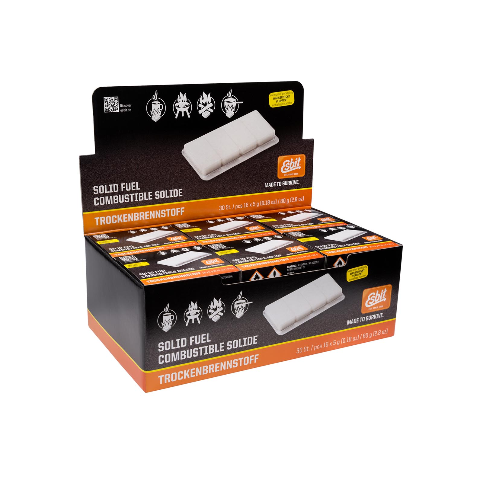 Esbit Solid Fuel 16 x 5 gram - 2