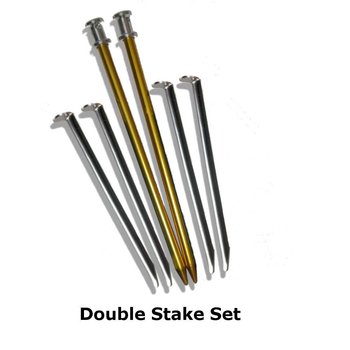 Six moon designs STAKE SET - DUAL ENTRY