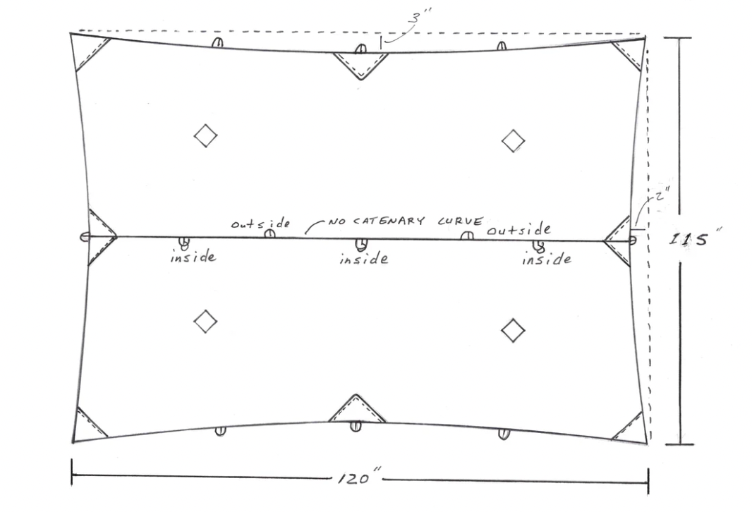 Slingfin NFT (Nice flat tarp) - 9