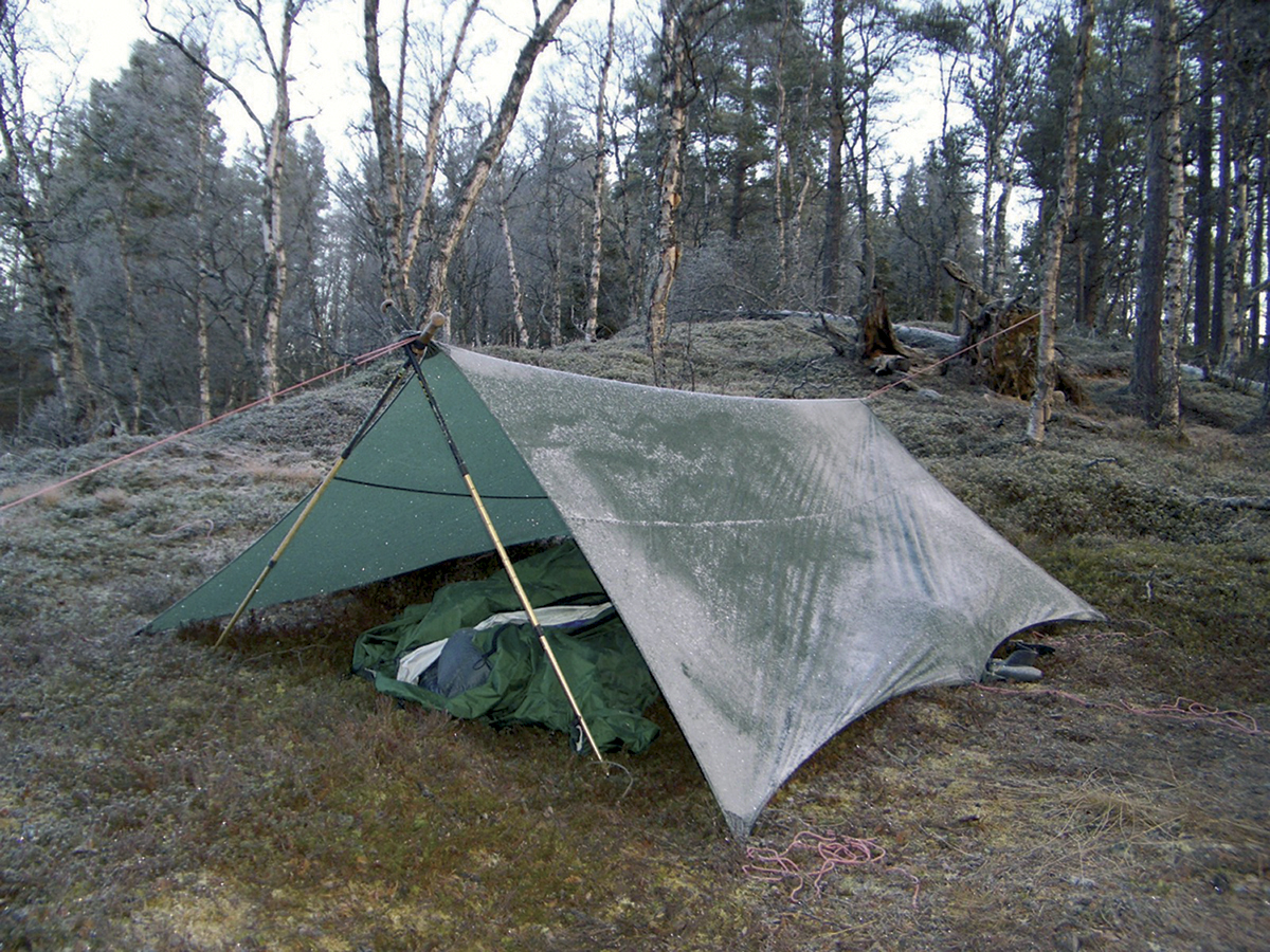Hilleberg Tarp 5 - Minimalist tarp - Green - Backpackinglight.dk