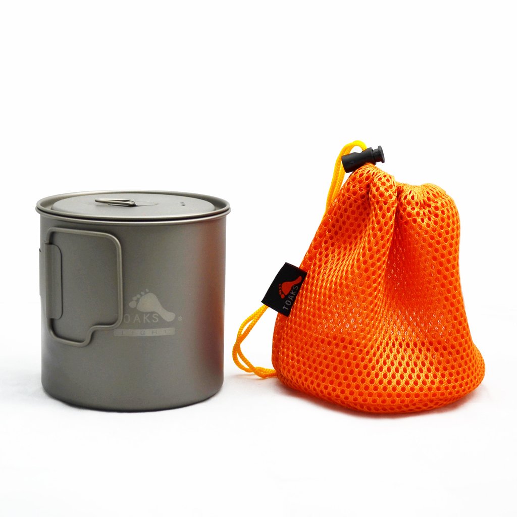 TOAKS LIGHT TITANIUM 650ML POT - 5