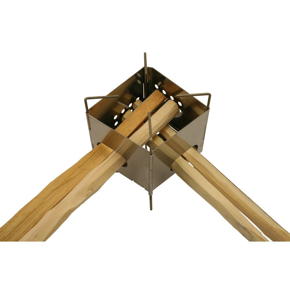 Firebox Stove Gen2 Titanium Folding Firebox Nano 4 oz Ultralight Stove - 7