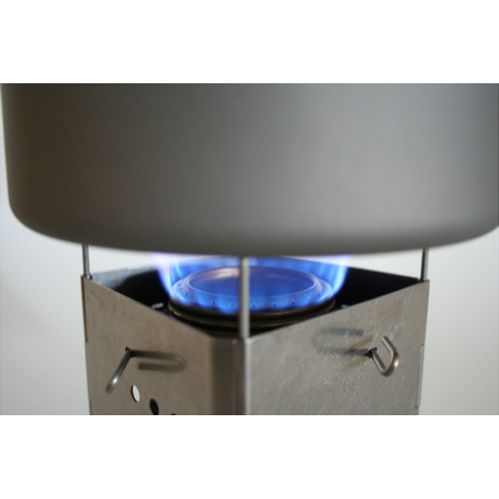 Firebox Stove Gen2 Titanium Folding Firebox Nano 4 oz Ultralight Stove - 5