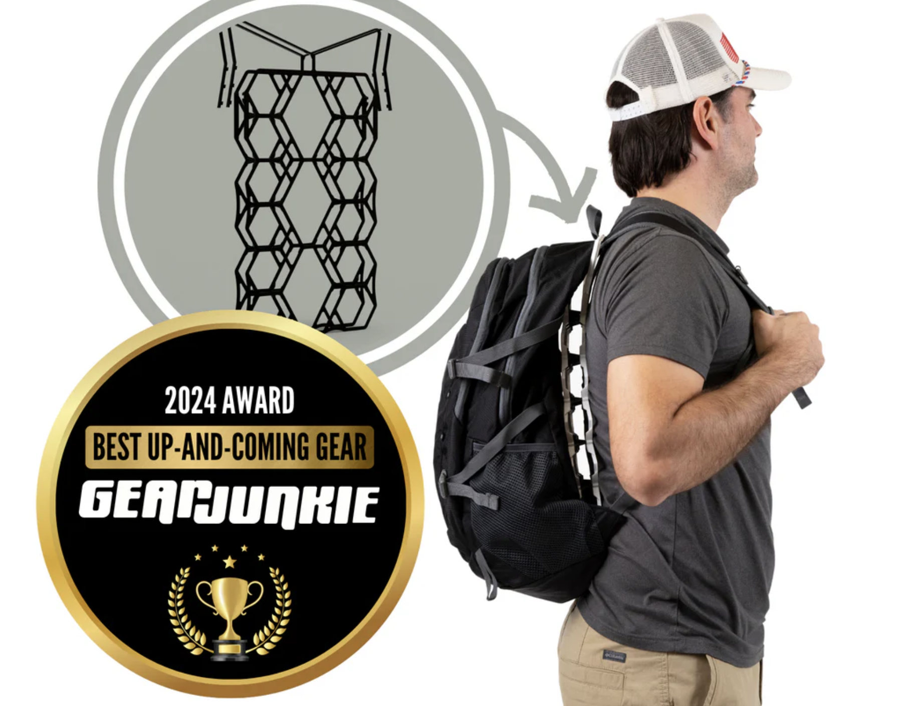 Vaucluse Ultralight Backpack Ventilation Frame (Generation 2