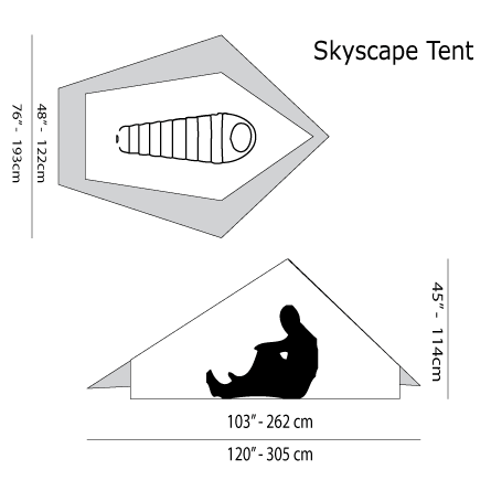 Six moon outlet designs skyscape trekker